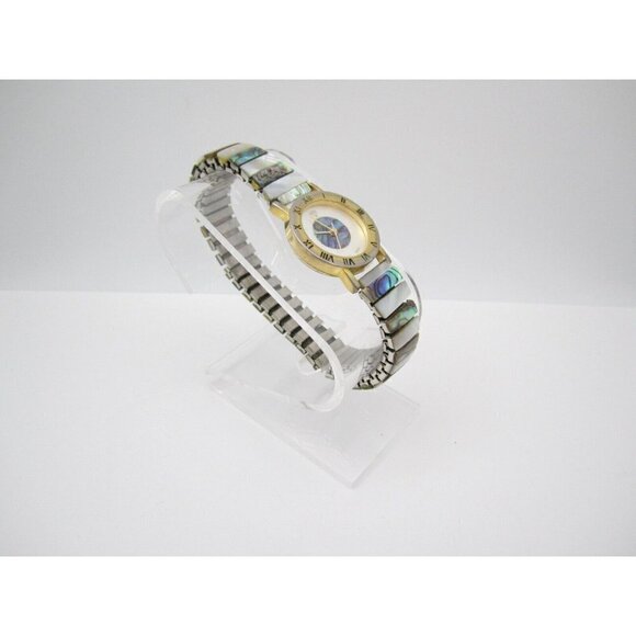 Vintage Gem Time Quartz WR Analog 25mm Dial Causal Round Watch (G355) - Picture 4 of 11